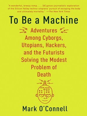 cover image of To Be a Machine